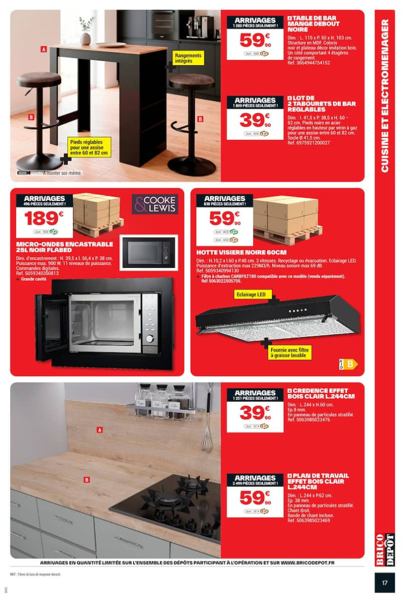 Brico Dépôt catalogue du 11/09 au 25/09/2026 – page 17