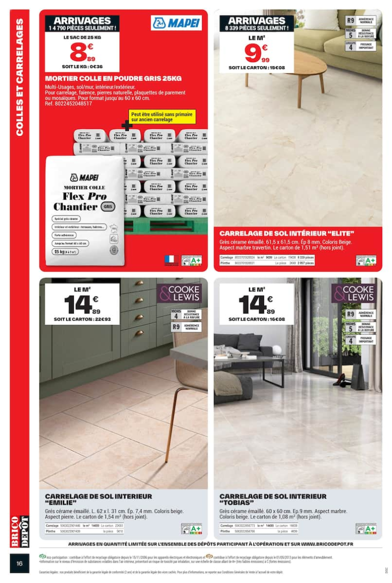 Brico Dépôt catalogue du 11/09 au 25/09/2026 – page 16