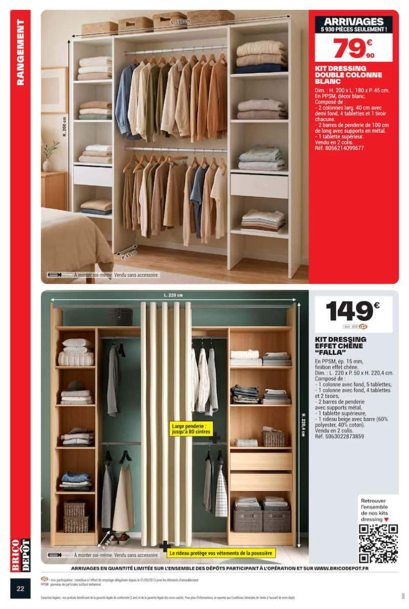 Brico Dépôt catalogue du 11/09 au 25/09/2026 – page 22