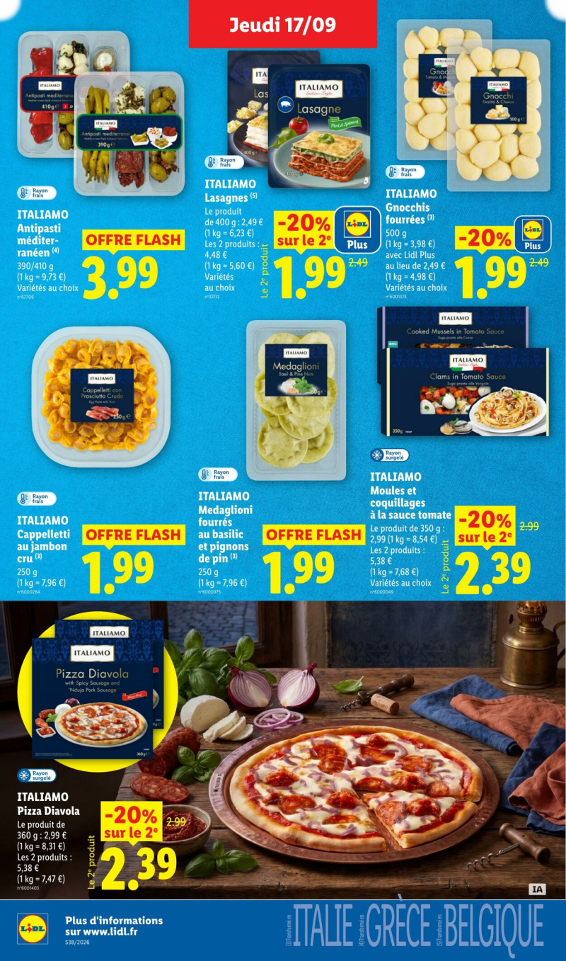 Lidl catalogue du 13/09 au 24/09/2026 – page 20