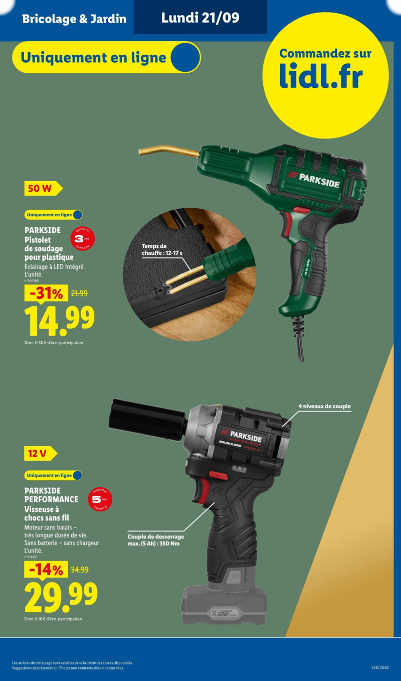Lidl catalogue du 13/09 au 24/09/2026 – page 9