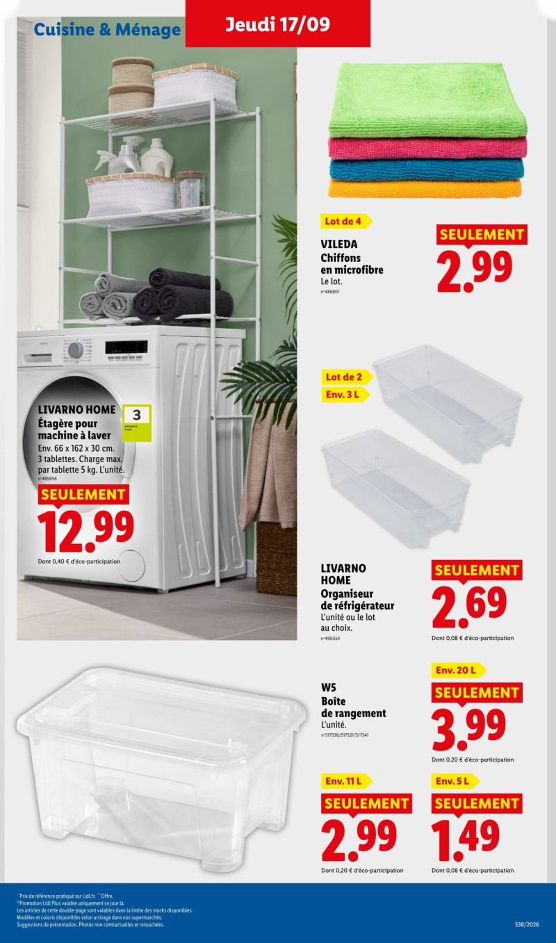 Lidl catalogue du 13/09 au 24/09/2026 – page 41