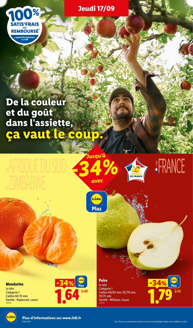 Lidl catalogue du 13/09 au 24/09/2026 – page 2