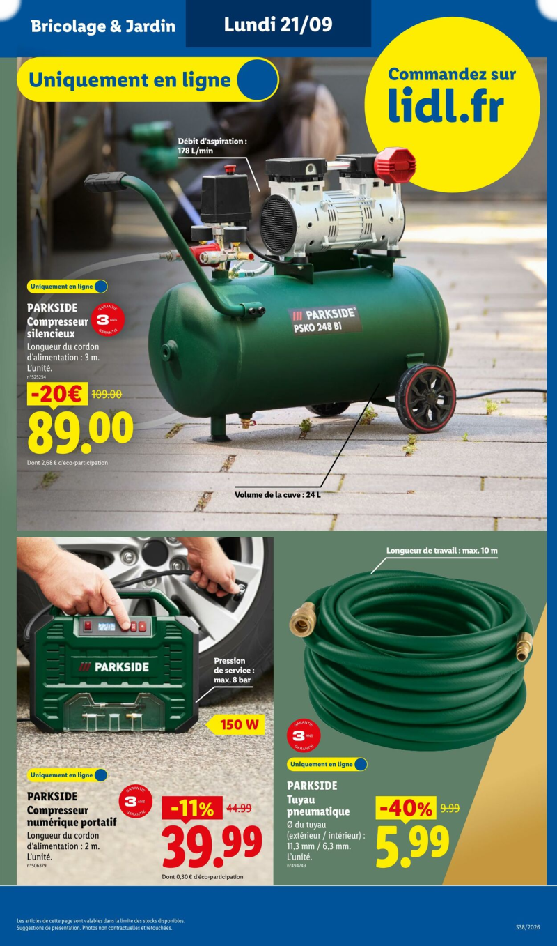 Lidl catalogue du 13/09 au 24/09/2026 – page 47
