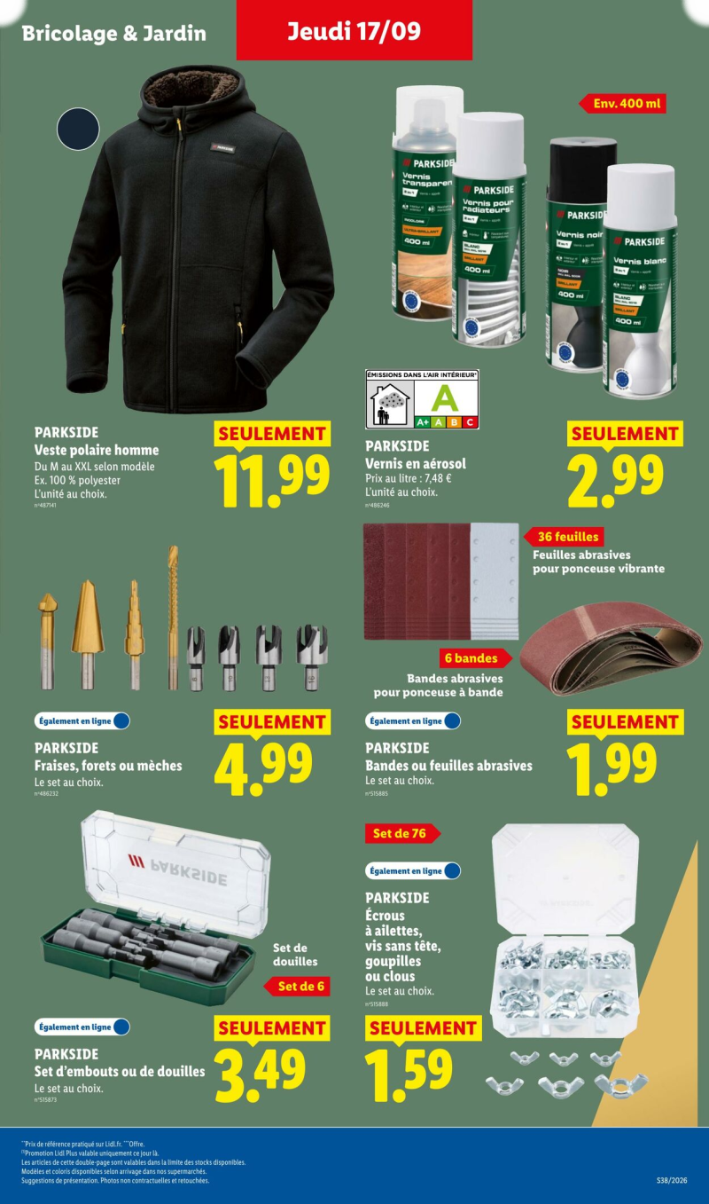 Lidl catalogue du 13/09 au 24/09/2026 – page 45