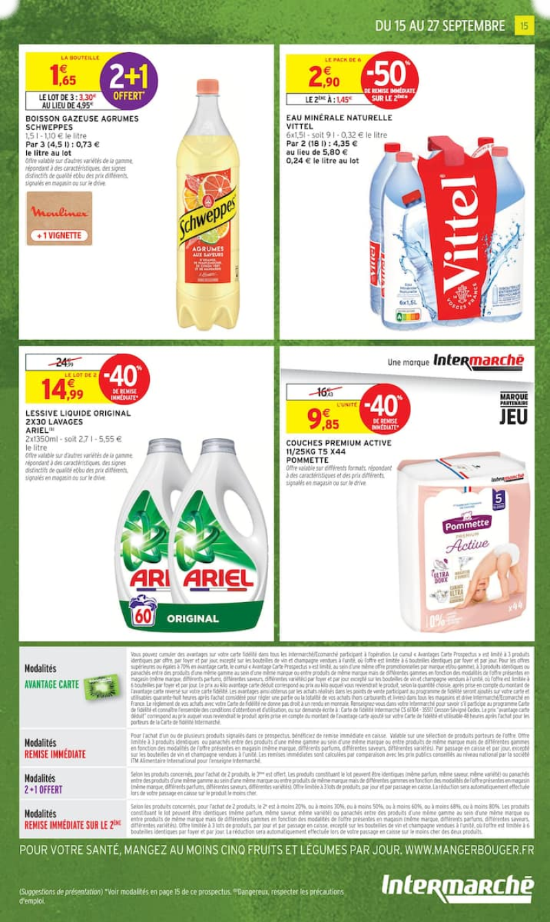 Intermarché Express catalogue du 15/09 au 28/09/2026 – page 15