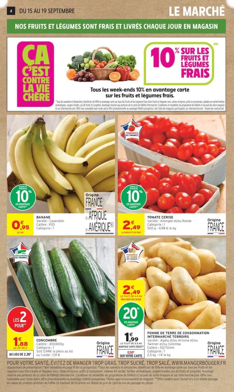 Intermarché Express catalogue du 15/09 au 28/09/2026 – page 4