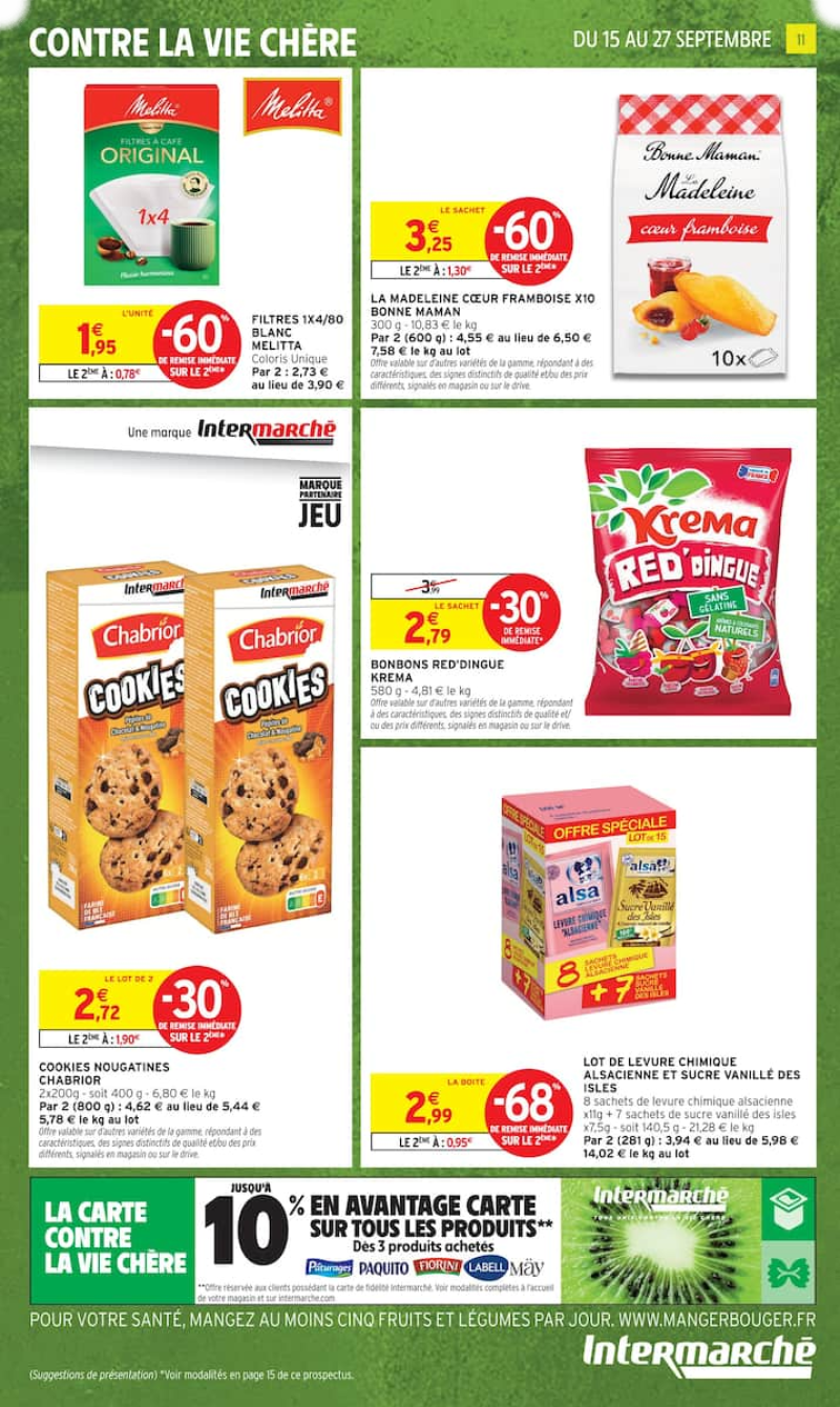 Intermarché Express catalogue du 15/09 au 28/09/2026 – page 11