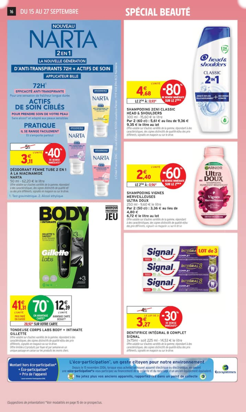 Intermarché Express catalogue du 15/09 au 28/09/2026 – page 16