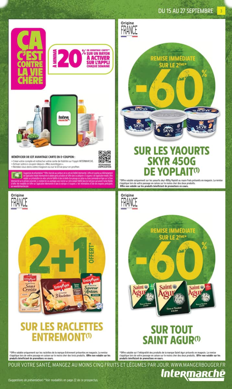 Intermarché Super catalogue du 15/09 au 28/09/2026 – page 3