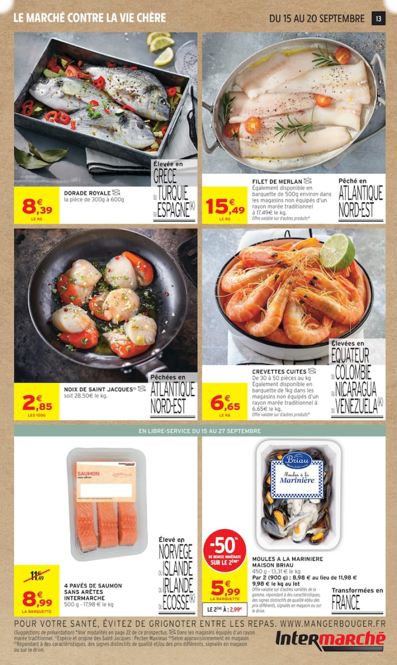 Intermarché Super catalogue du 15/09 au 28/09/2026 – page 13