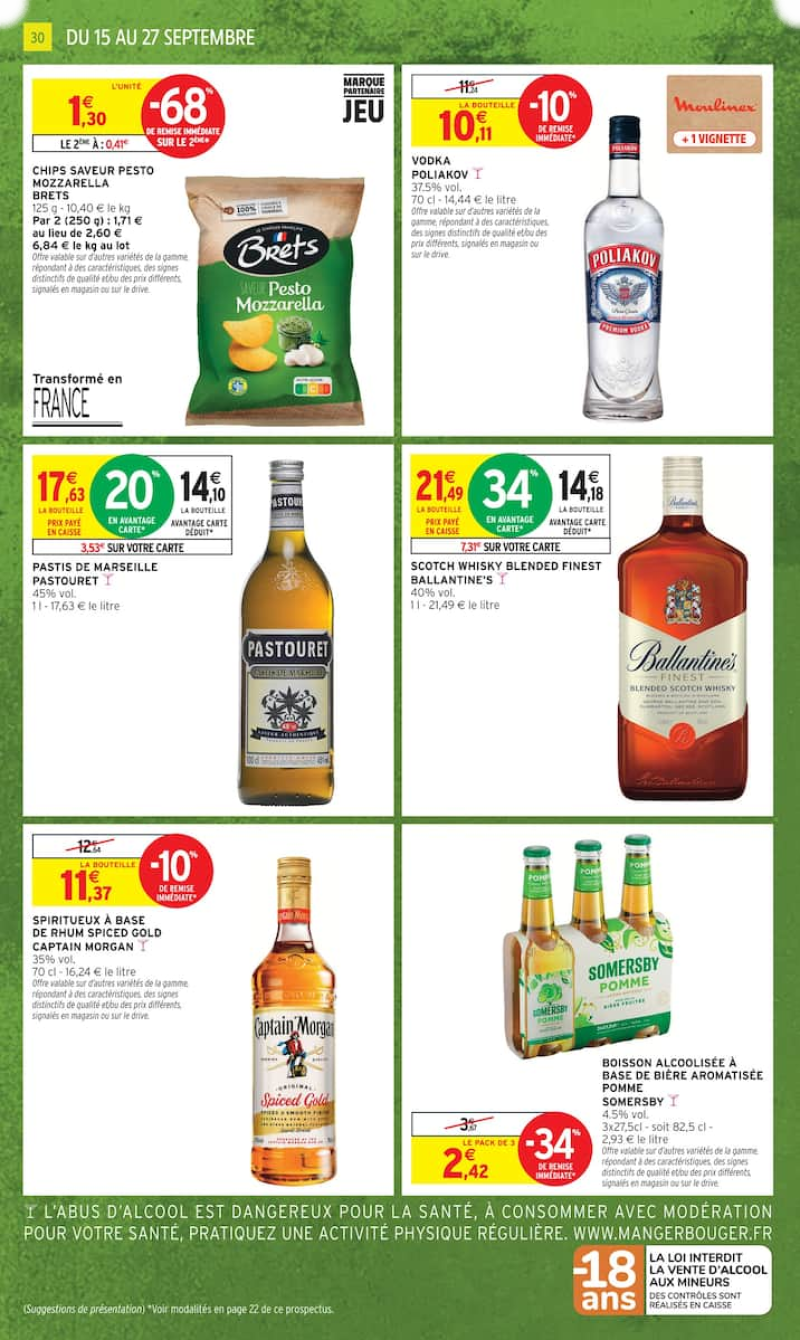 Intermarché Super catalogue du 15/09 au 28/09/2026 – page 30