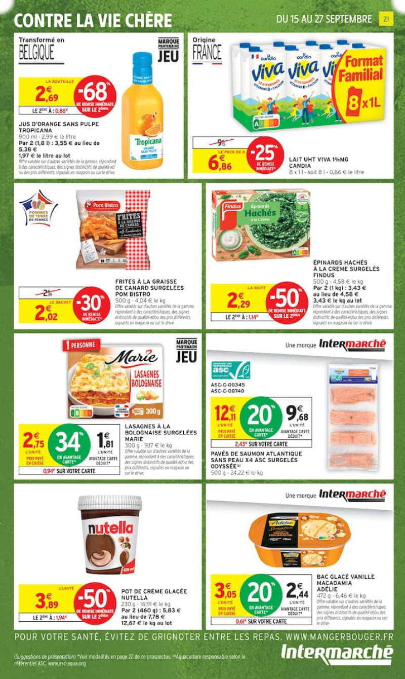 Intermarché Super catalogue du 15/09 au 28/09/2026 – page 21