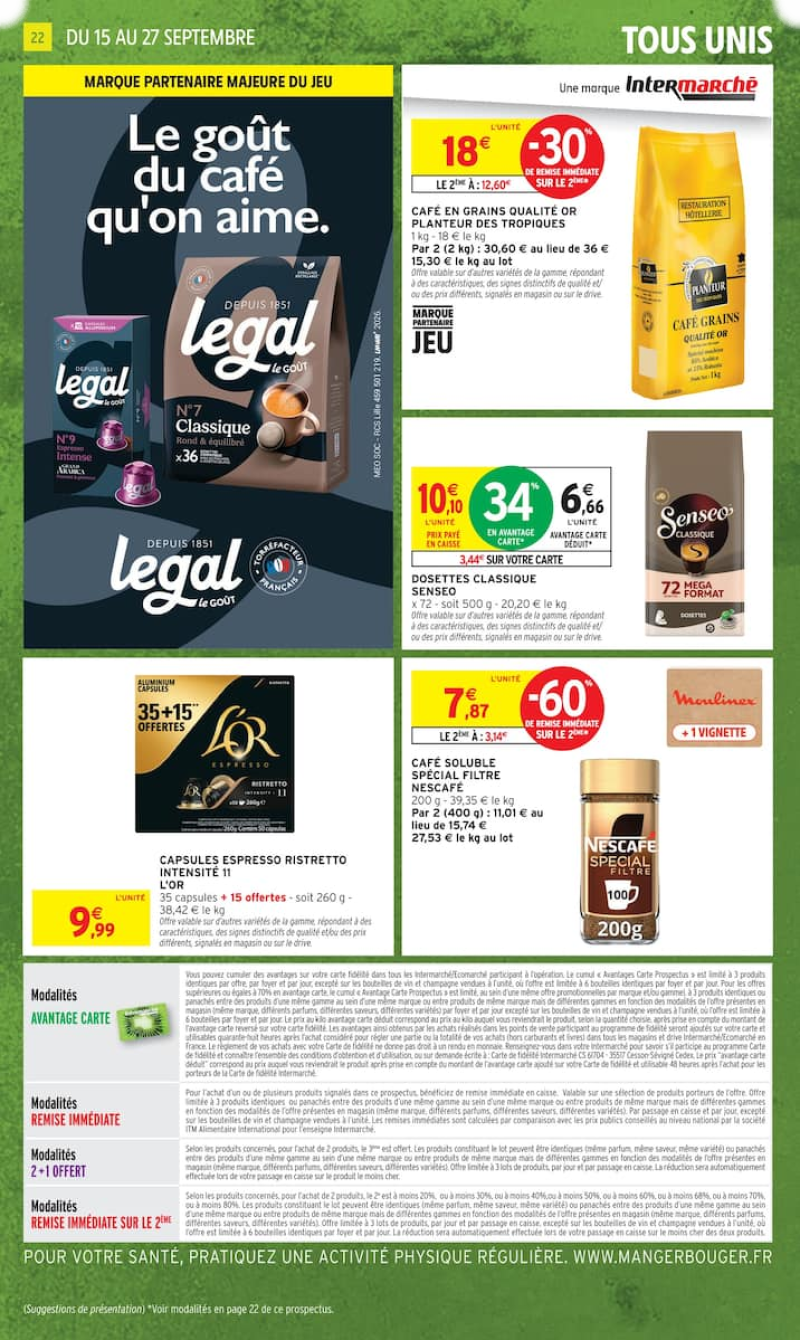Intermarché Super catalogue du 15/09 au 28/09/2026 – page 22