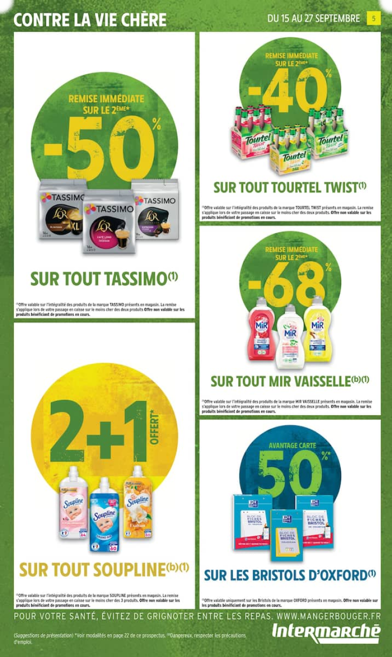 Intermarché Super catalogue du 15/09 au 28/09/2026 – page 5