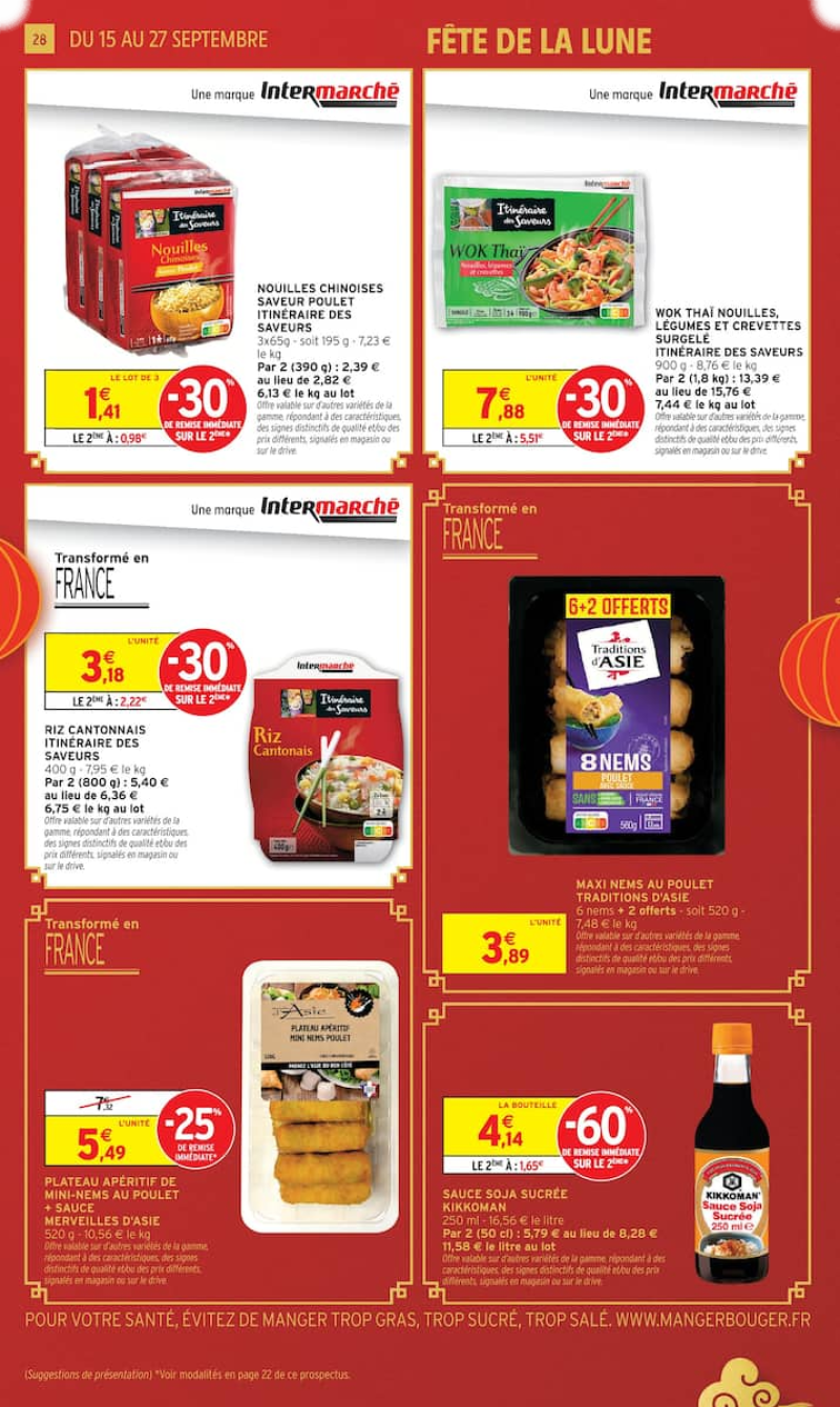 Intermarché Super catalogue du 15/09 au 28/09/2026 – page 28