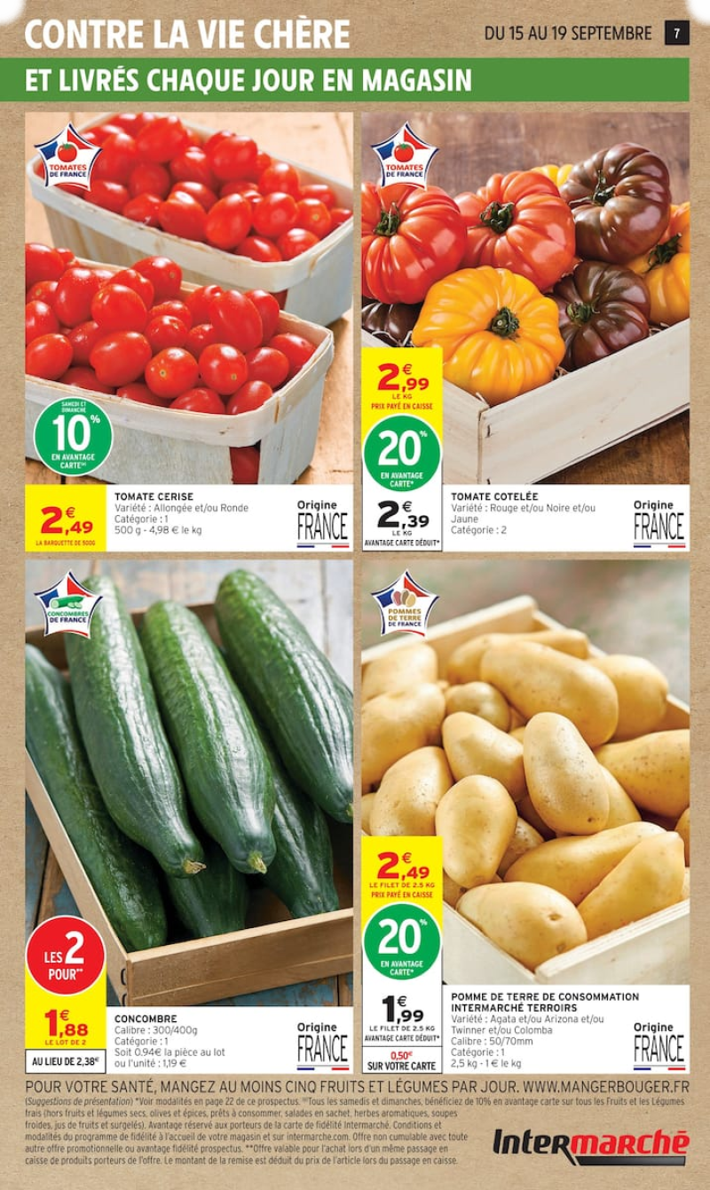 Intermarché Super catalogue du 15/09 au 28/09/2026 – page 7