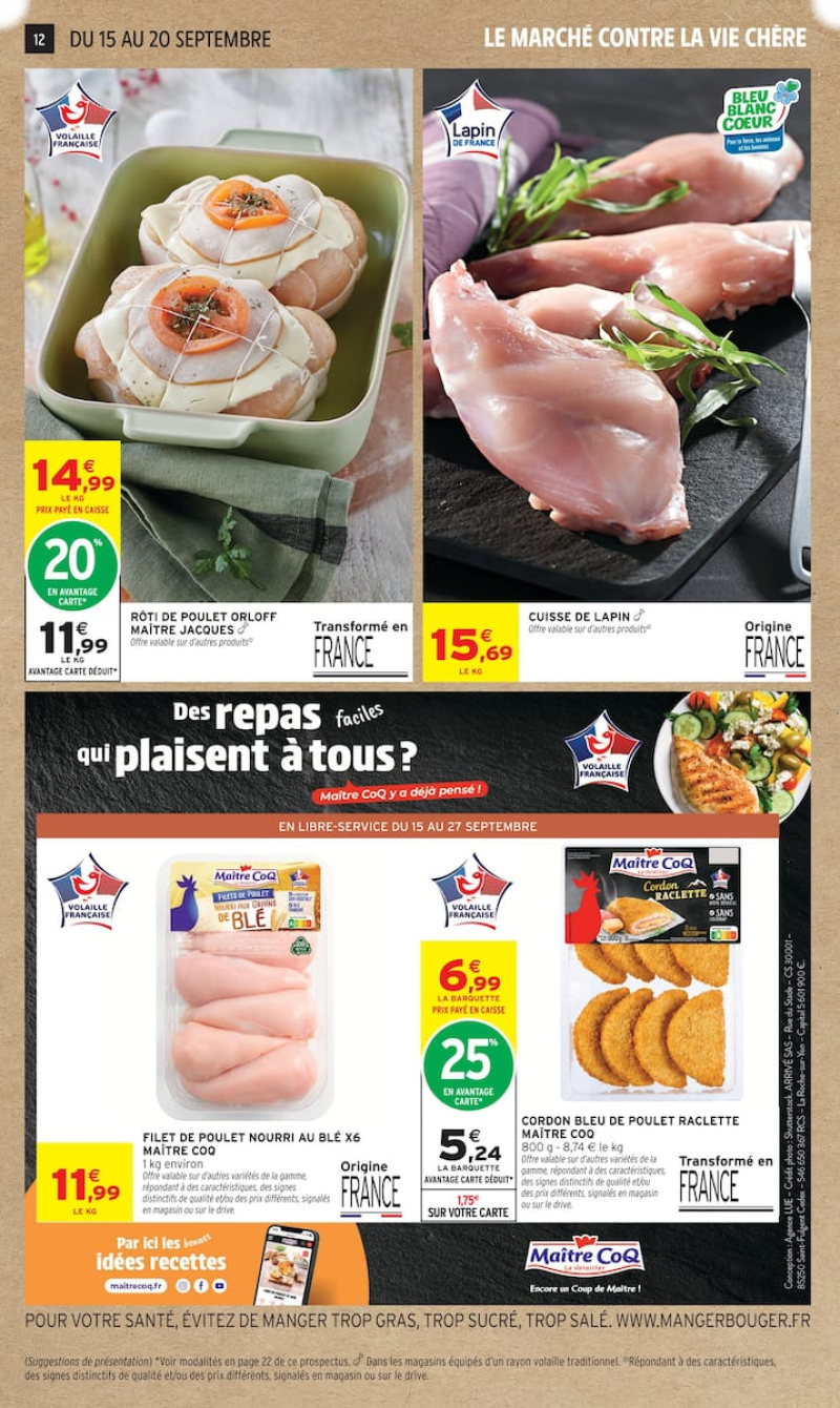 Intermarché Super catalogue du 15/09 au 28/09/2026 – page 12