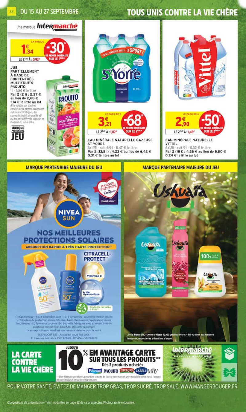 Intermarché Super catalogue du 15/09 au 28/09/2026 – page 32