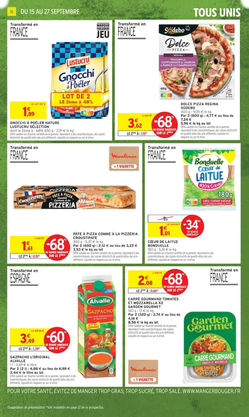 Intermarché Super catalogue du 15/09 au 28/09/2026 – page 16