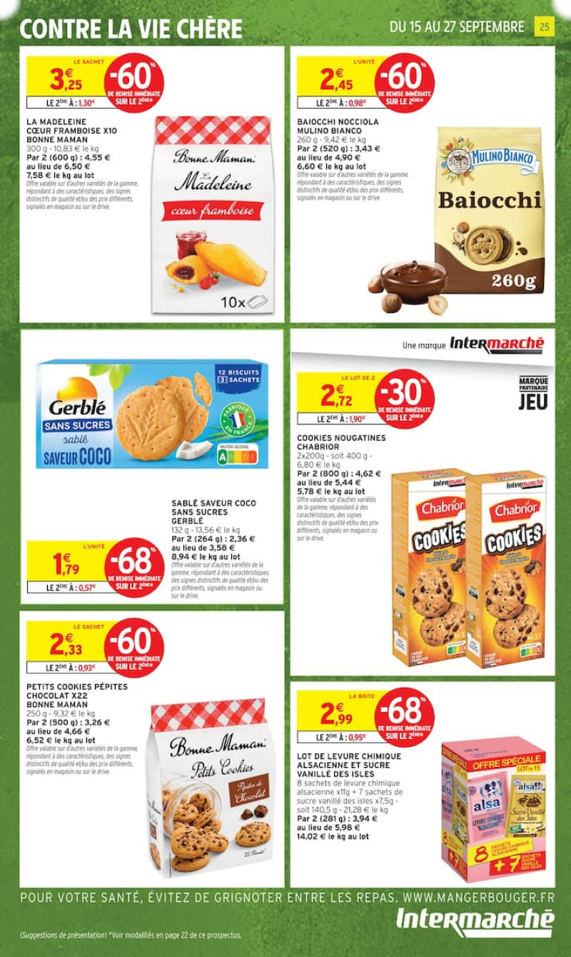 Intermarché Super catalogue du 15/09 au 28/09/2026 – page 25