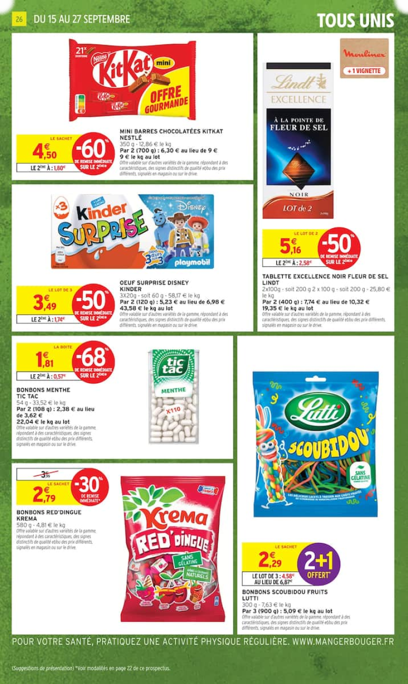 Intermarché Super catalogue du 15/09 au 28/09/2026 – page 26