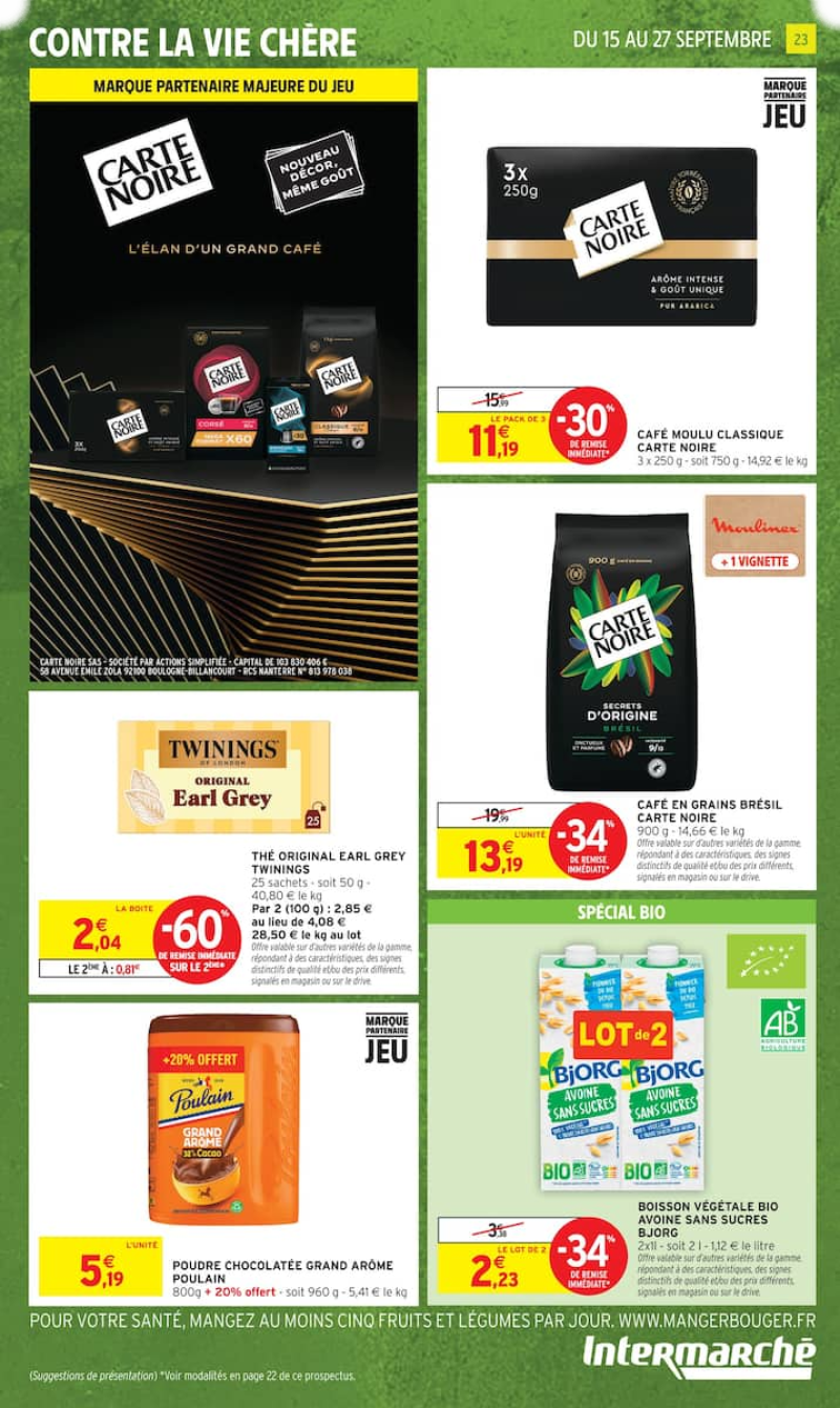 Intermarché Super catalogue du 15/09 au 28/09/2026 – page 23