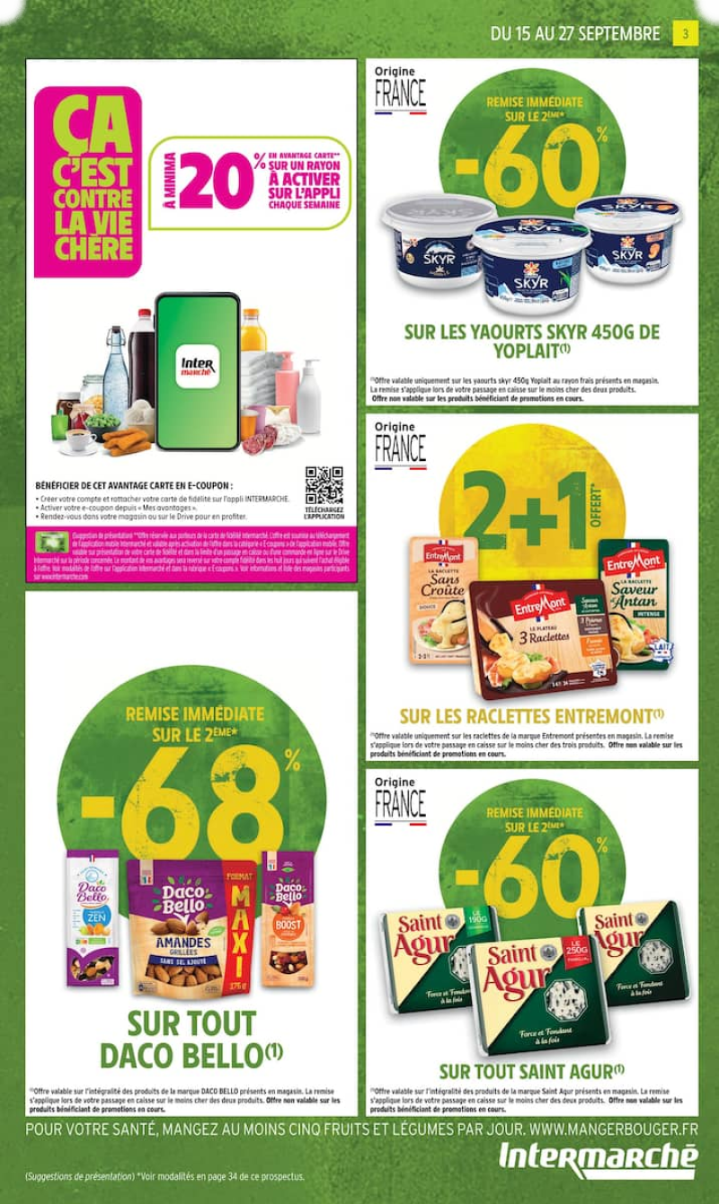Intermarché Hyper catalogue du 15/09 au 28/09/2026 – page 3