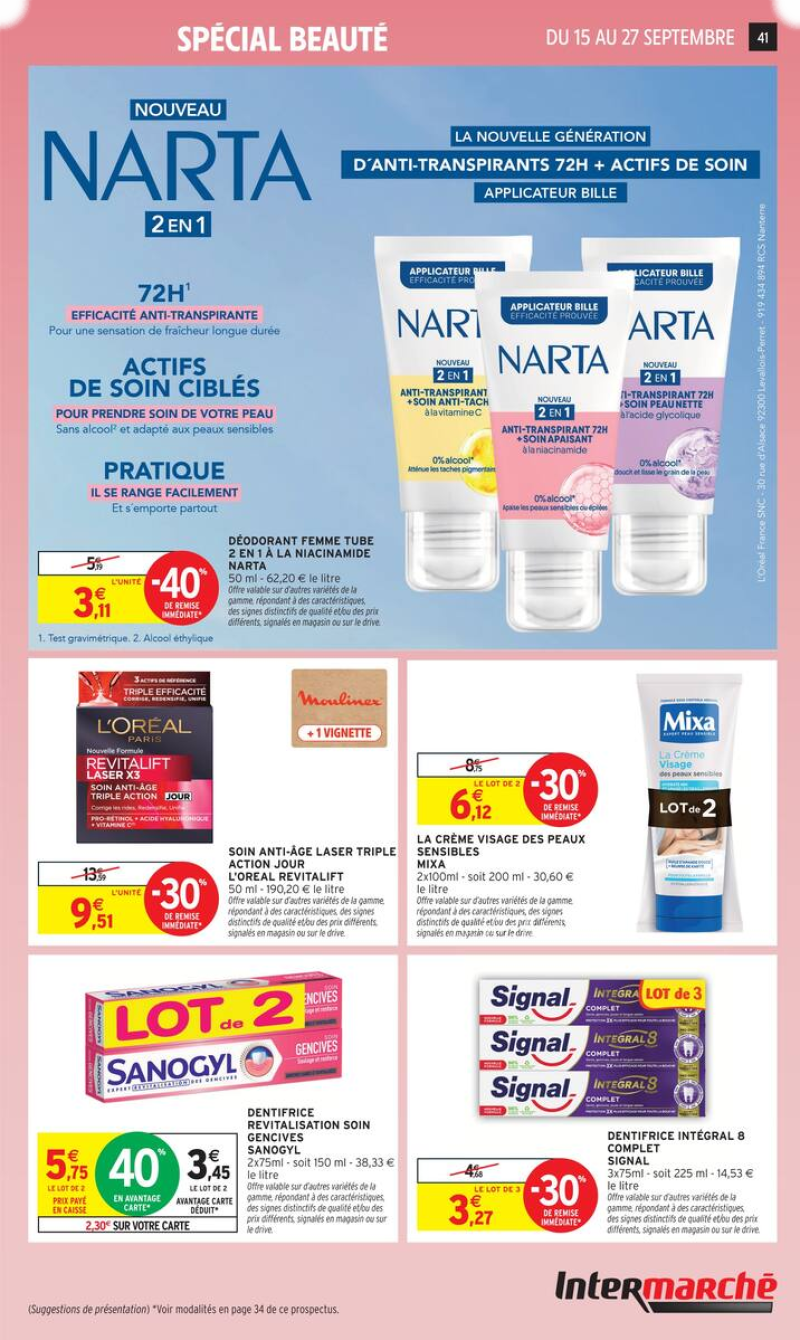Intermarché Hyper catalogue du 15/09 au 28/09/2026 – page 41