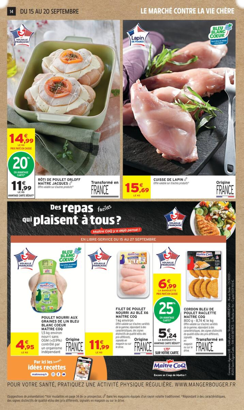 Intermarché Hyper catalogue du 15/09 au 28/09/2026 – page 14
