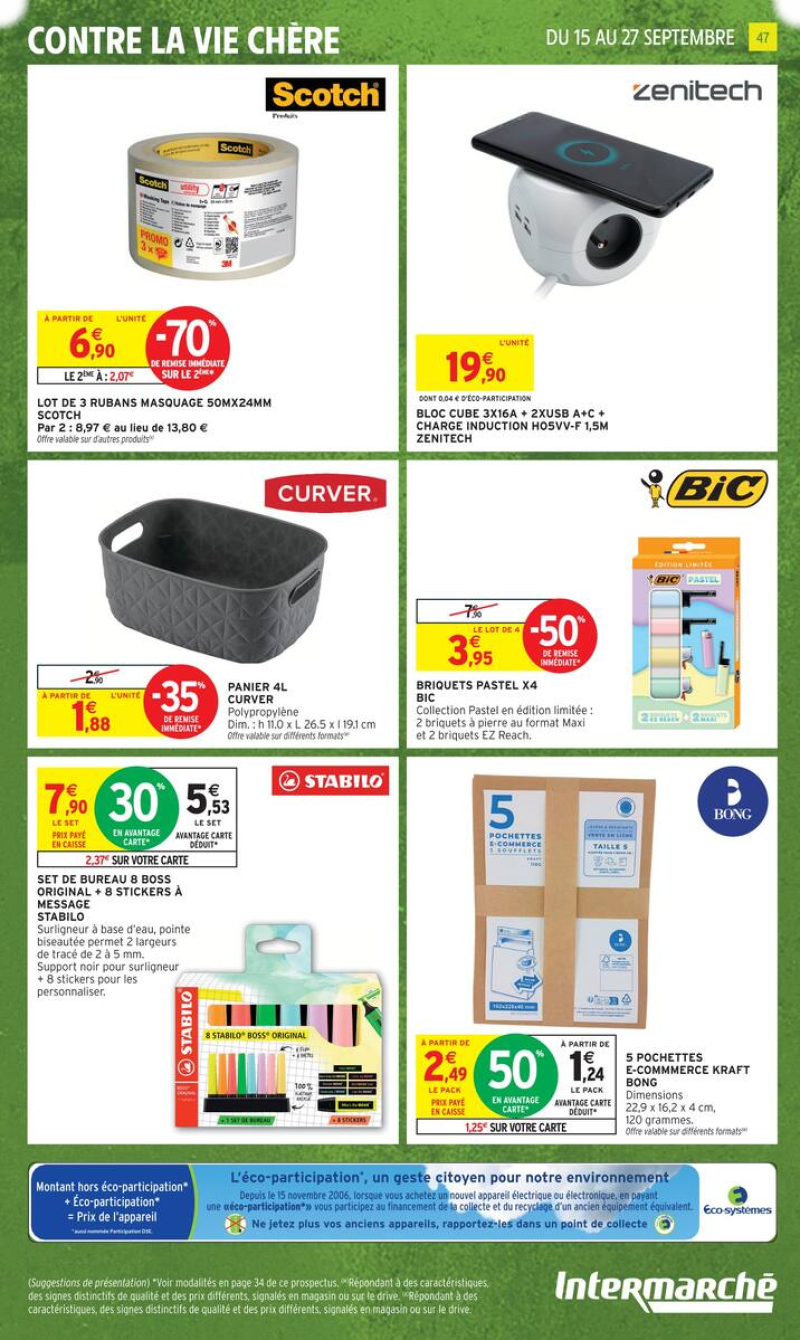 Intermarché Hyper catalogue du 15/09 au 28/09/2026 – page 47