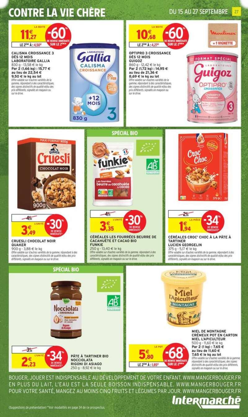 Intermarché Hyper catalogue du 15/09 au 28/09/2026 – page 27