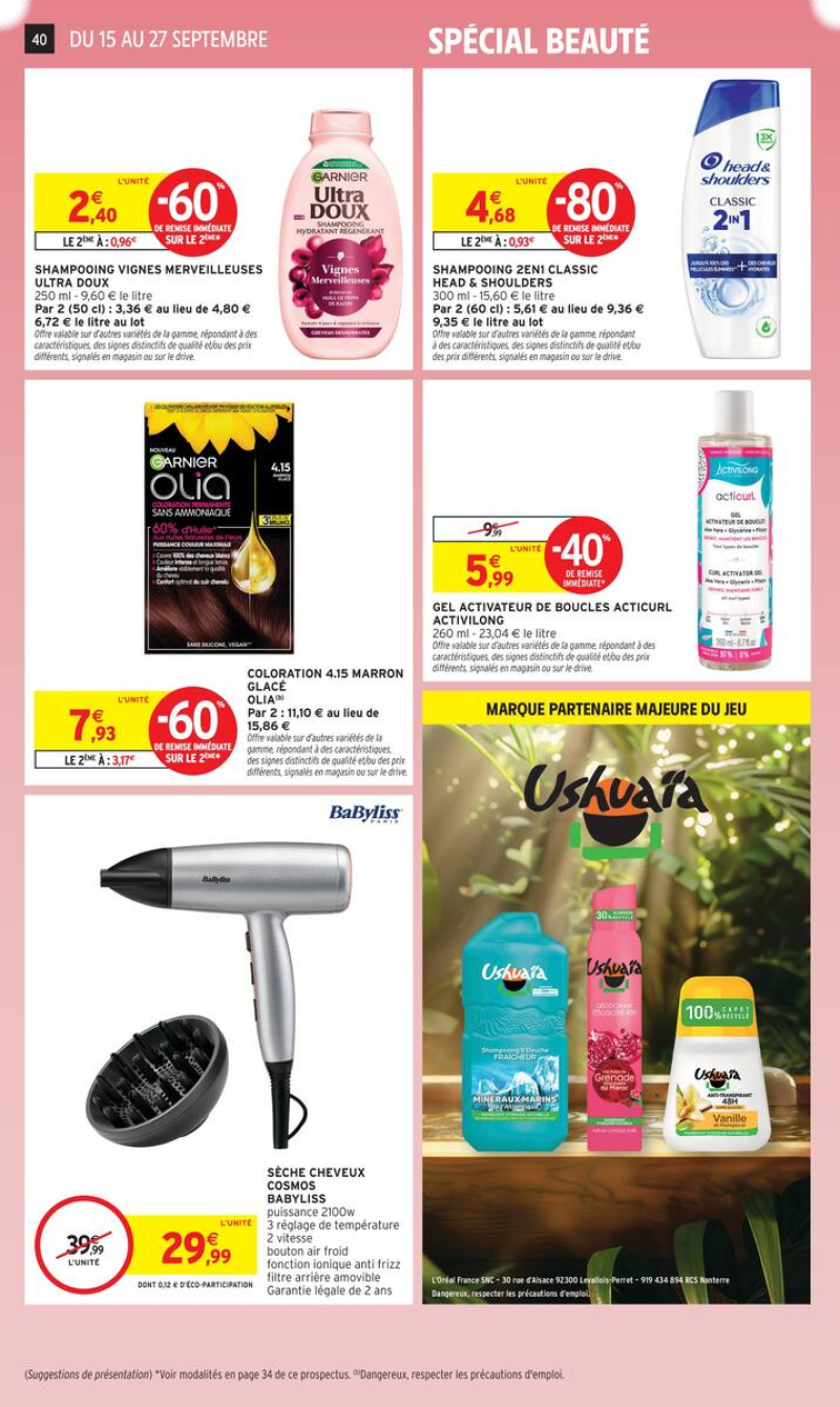 Intermarché Hyper catalogue du 15/09 au 28/09/2026 – page 40