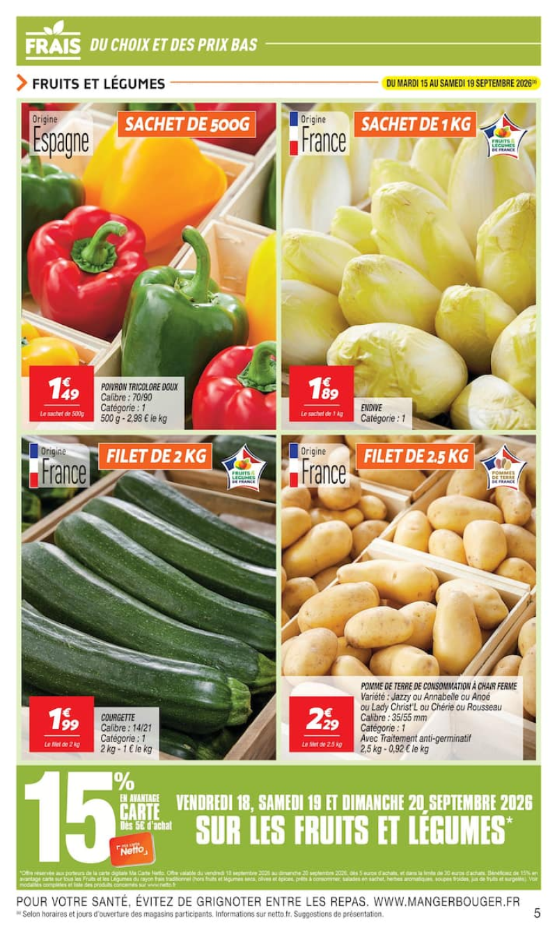 Netto catalogue du 15/09 au 22/09/2026 – page 5
