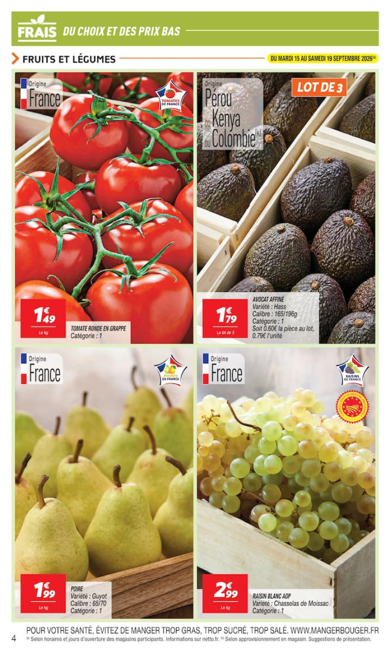 Netto catalogue du 15/09 au 22/09/2026 – page 4