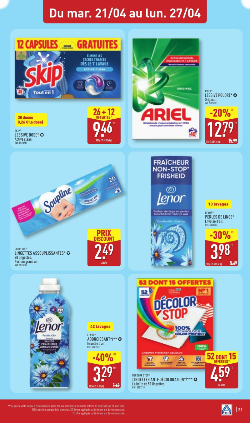 Aldi catalogue du 14/04 au 21/04/2026 – page 23