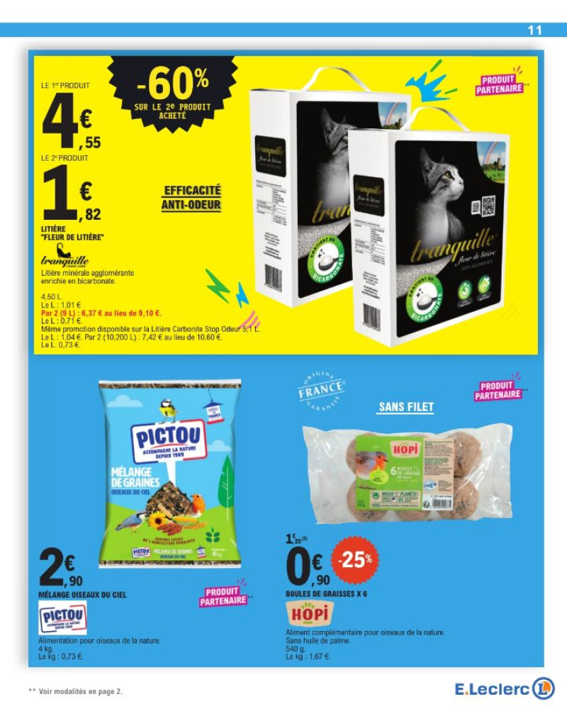 E.Leclerc catalogue du 15/09 au 27/09/2026 – page 11