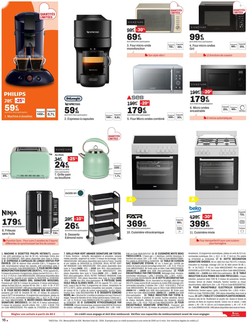 But catalogue du 26/05 au 23/06/2026 – page 16