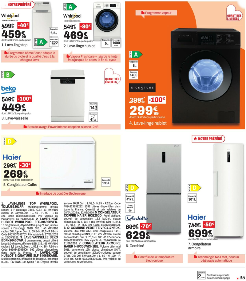 But catalogue du 28/04 au 26/05/2026 – page 35
