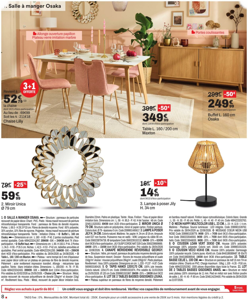 But catalogue du 28/04 au 26/05/2026 – page 8