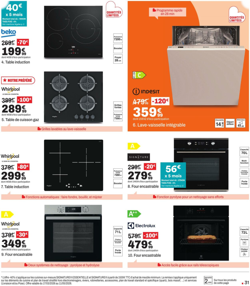 But catalogue du 28/04 au 26/05/2026 – page 31