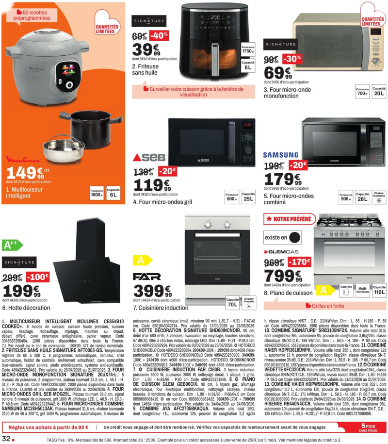 But catalogue du 28/04 au 26/05/2026 – page 32