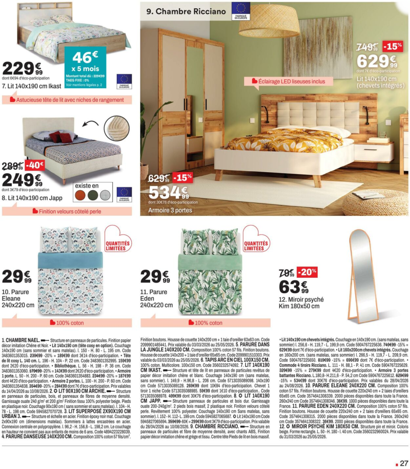 But catalogue du 28/04 au 26/05/2026 – page 27