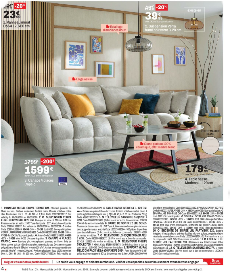 But catalogue du 28/04 au 26/05/2026 – page 4
