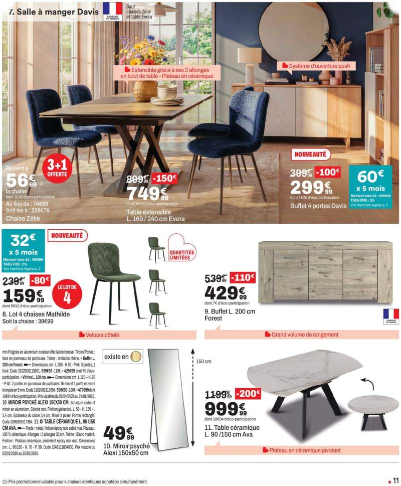 But catalogue du 28/04 au 26/05/2026 – page 11