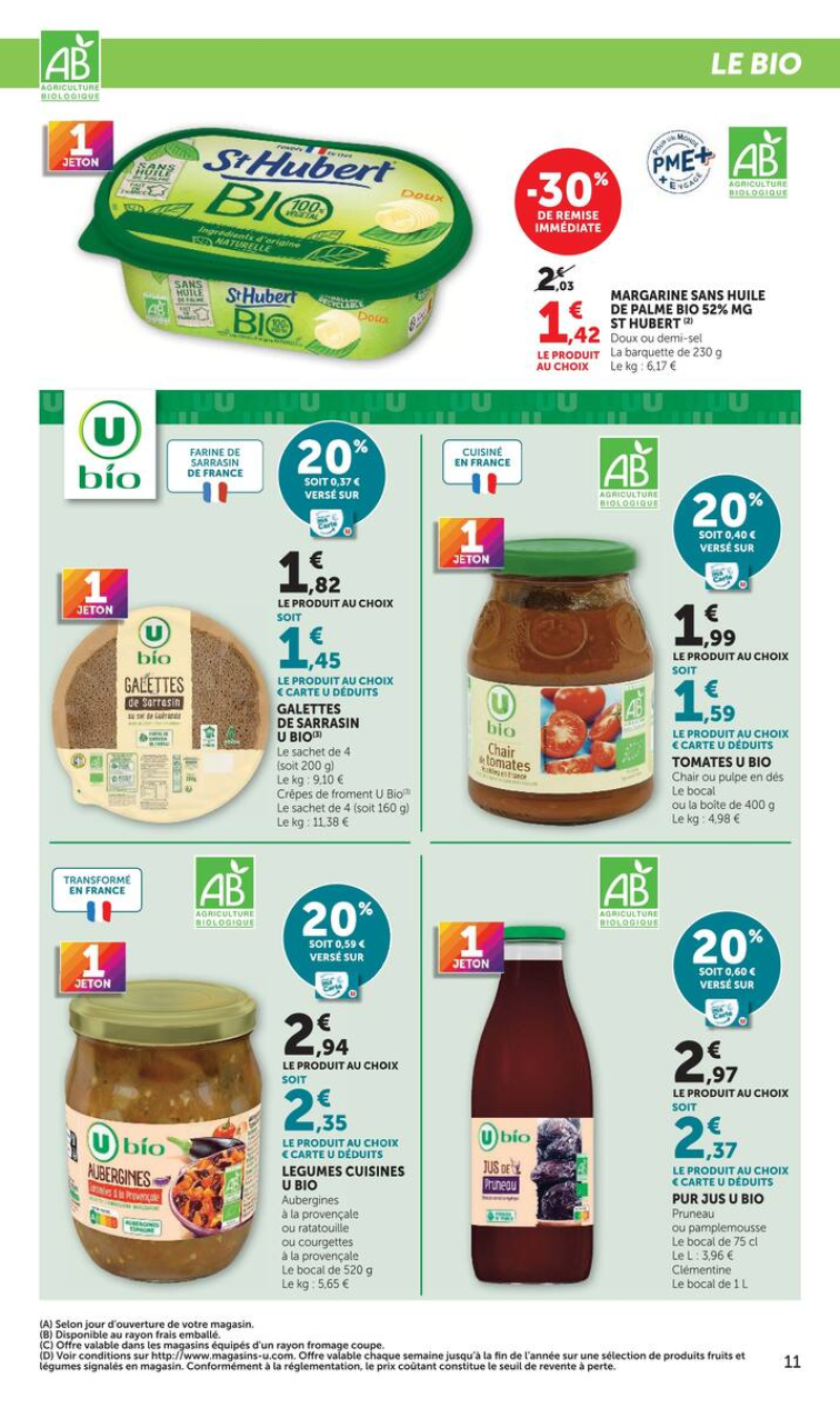 U Express catalogue du 15/09 au 28/09/2026 – page 11