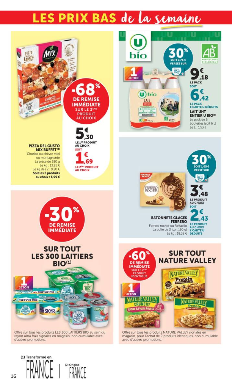 U Express catalogue du 15/09 au 28/09/2026 – page 16