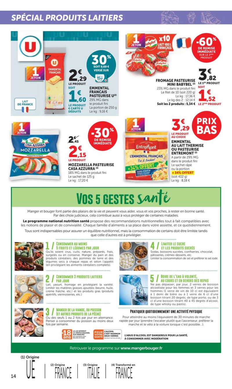 U Express catalogue du 15/09 au 28/09/2026 – page 14