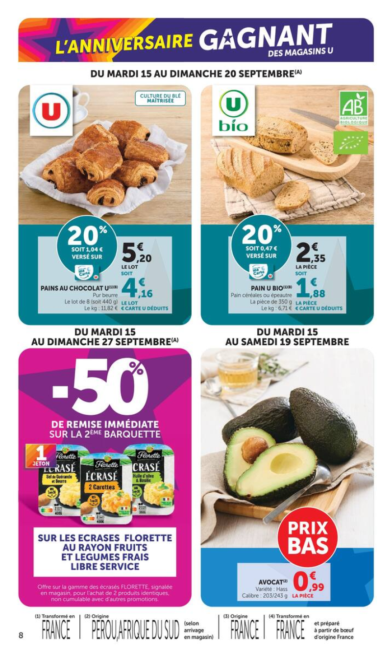 U Express catalogue du 15/09 au 28/09/2026 – page 8