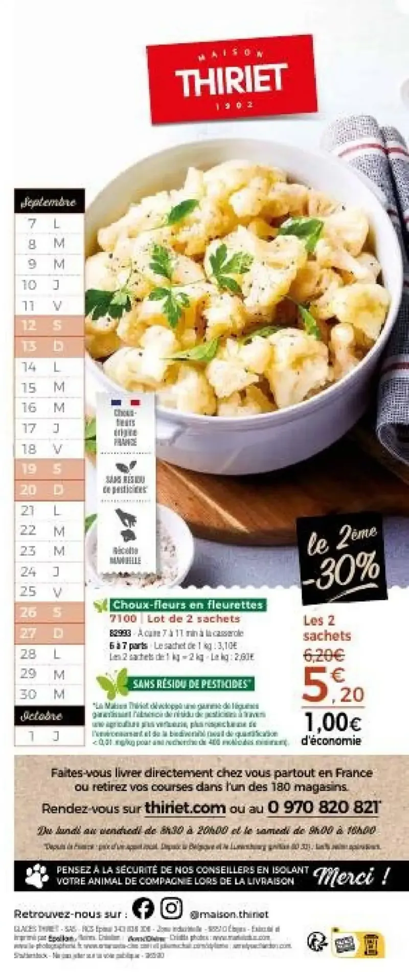 Thiriet catalogue du 07/09 – page 20